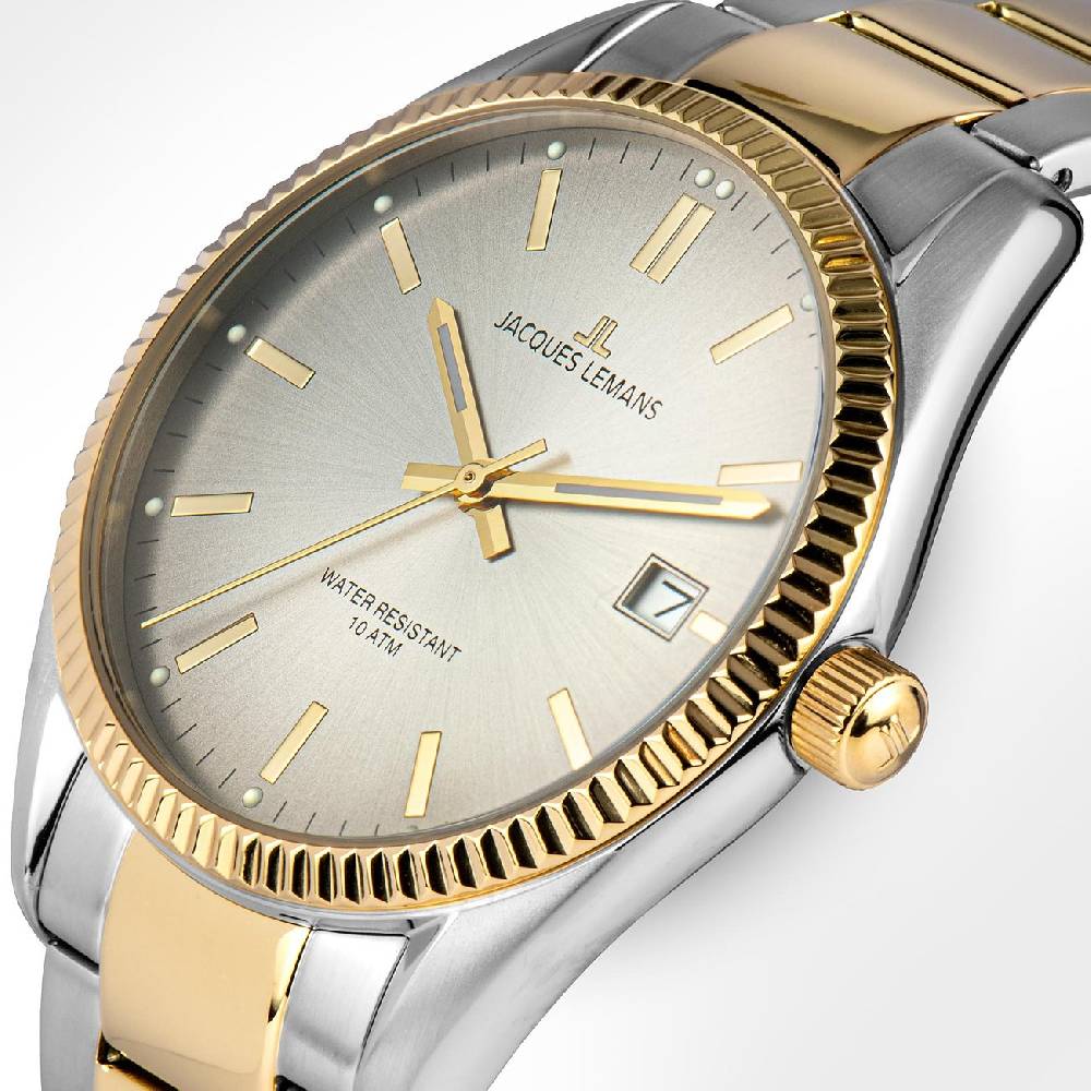 Jacques Lemans Herrenuhr Derby 50-3J Preisnachlass