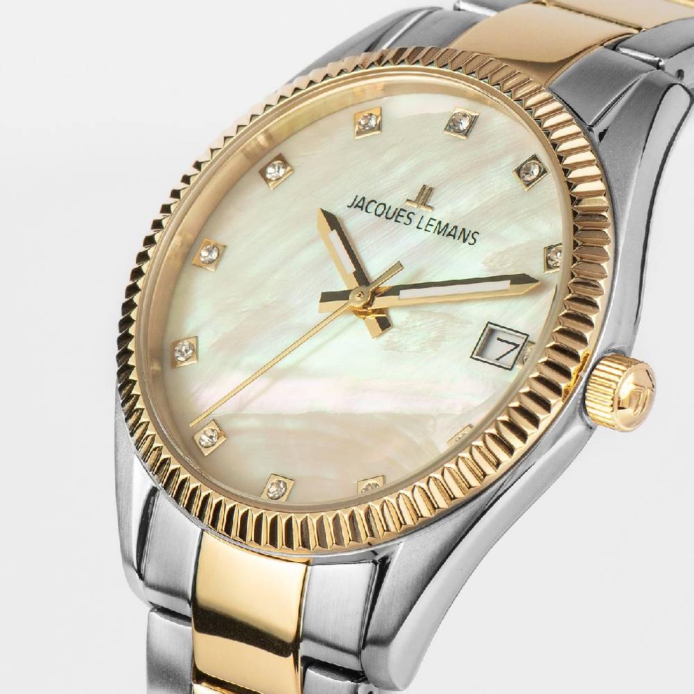 Jacques Lemans Damenuhr Derby 50-4L Black Friday