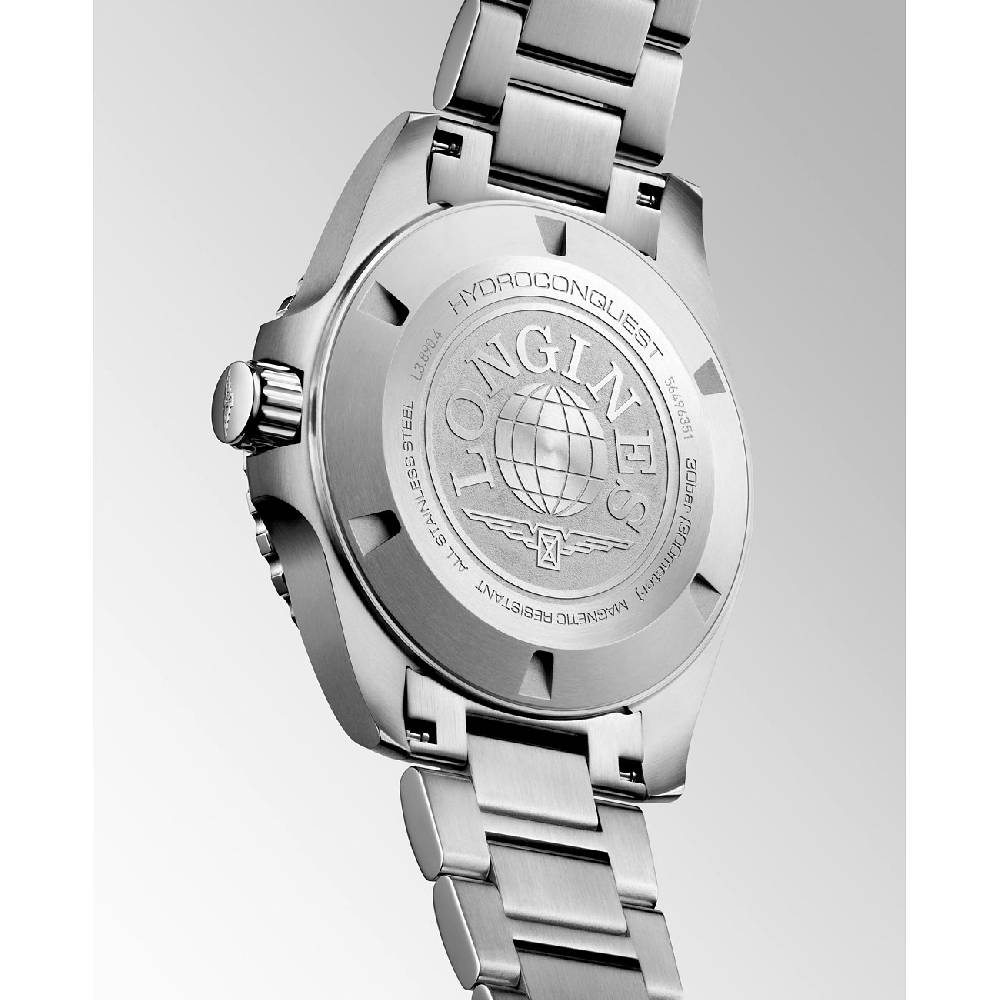 Longines Herrenuhr Hydroconquest GMT L38904566 Große Rabatte