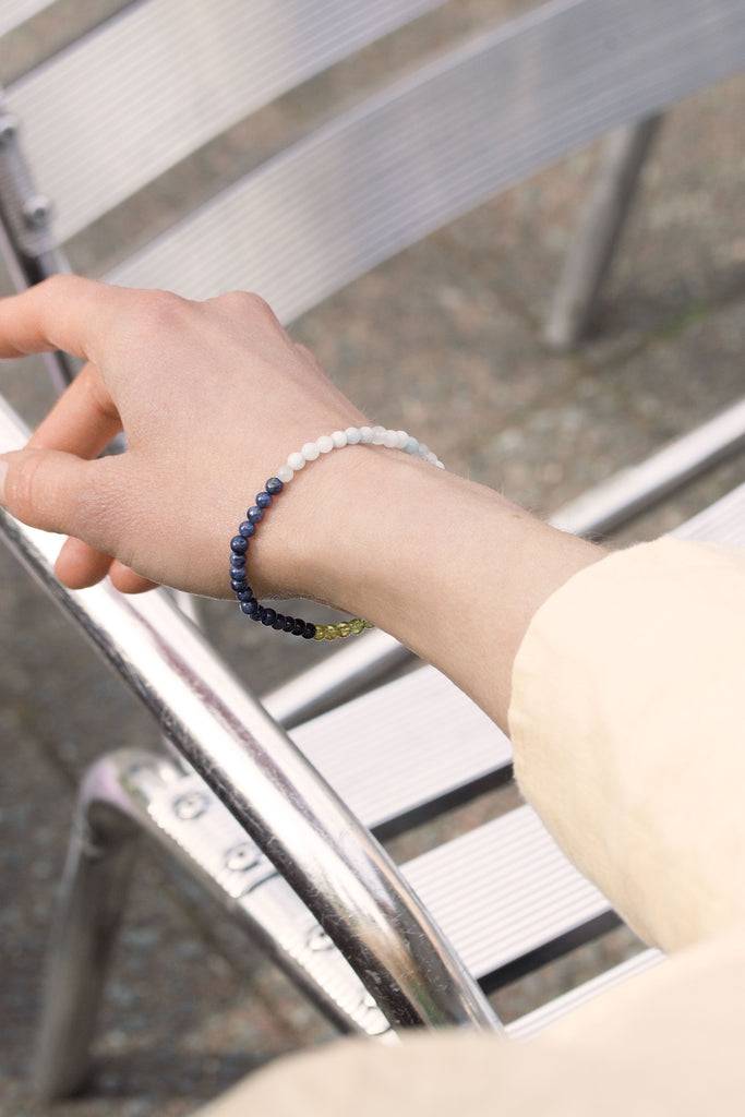 JUKSEREI BIRTHSTONE BUNGEE BRACELET · CUSTOMIZED Valentinstagsangebot