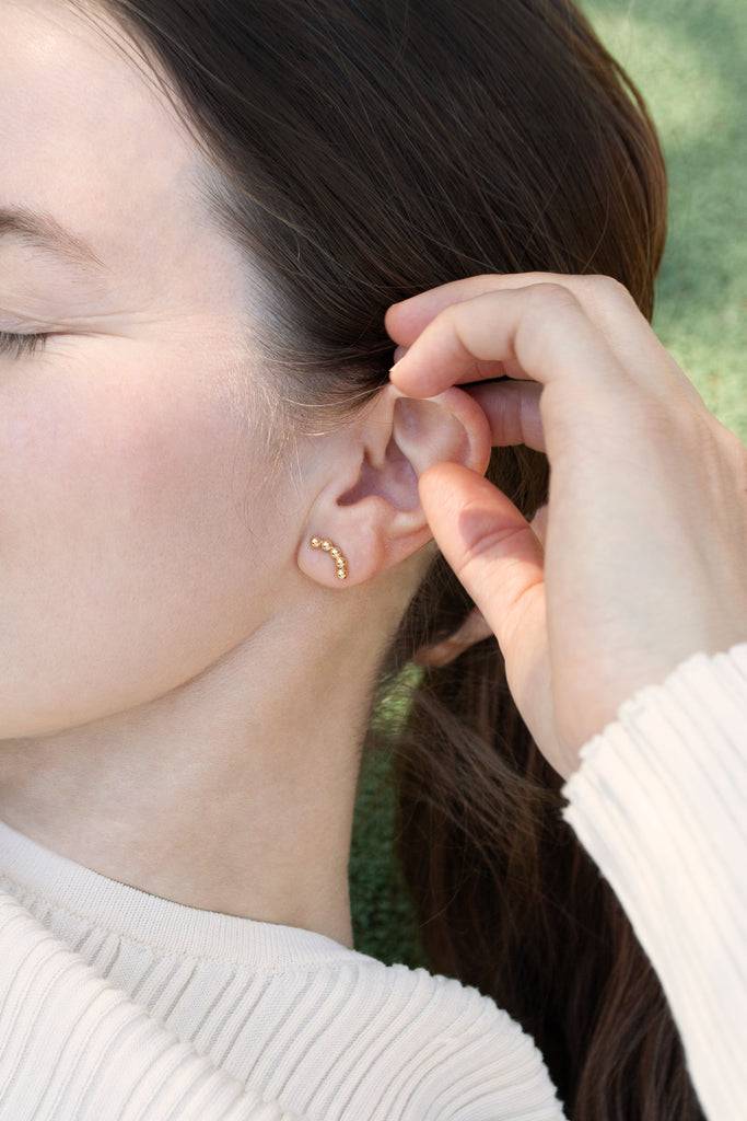 JUKSEREI BONBON EAR STUDS Online Outlet