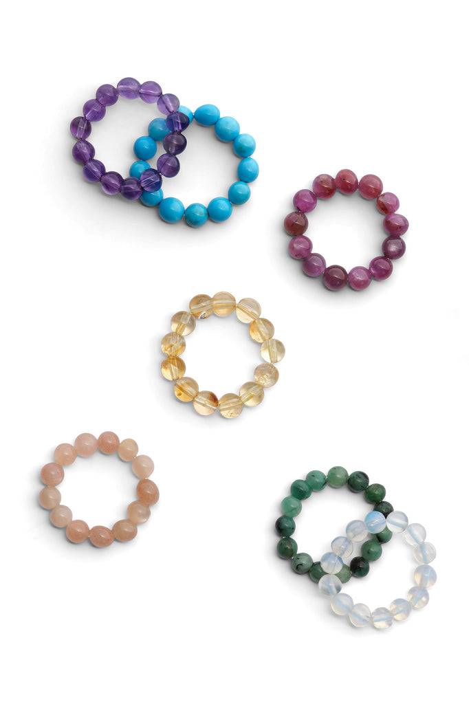 JUKSEREI BIRTHSTONE BUNGEE RING Exklusive Angebote