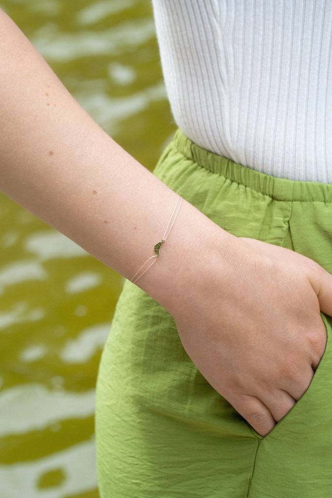JUKSEREI GOOD LUCK BRACELET CROISSANT Kauf eins, bekomm eins gratis