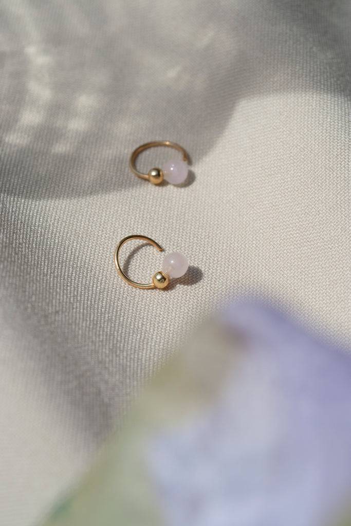 JUKSEREI DAWN BUBBLE TWIST EARRINGS Bestseller