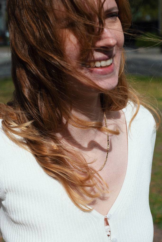 JUKSEREI KAIA NECKLACE SHORT Begrenzte Freigabe