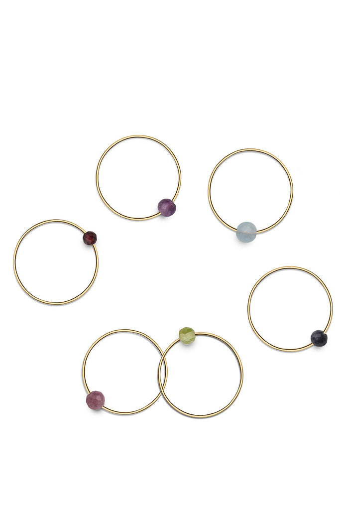 JUKSEREI BIRTHSTONE RING Begrenzt auf 3 Tage