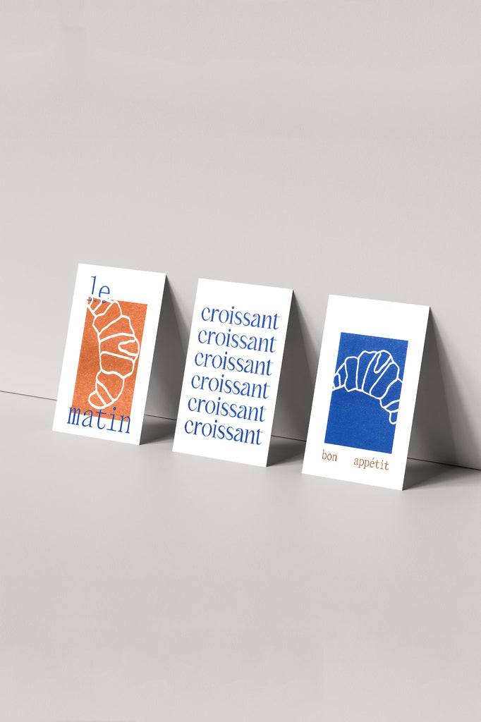 JUKSEREI POSTCARD SET · CROISSANT 2025