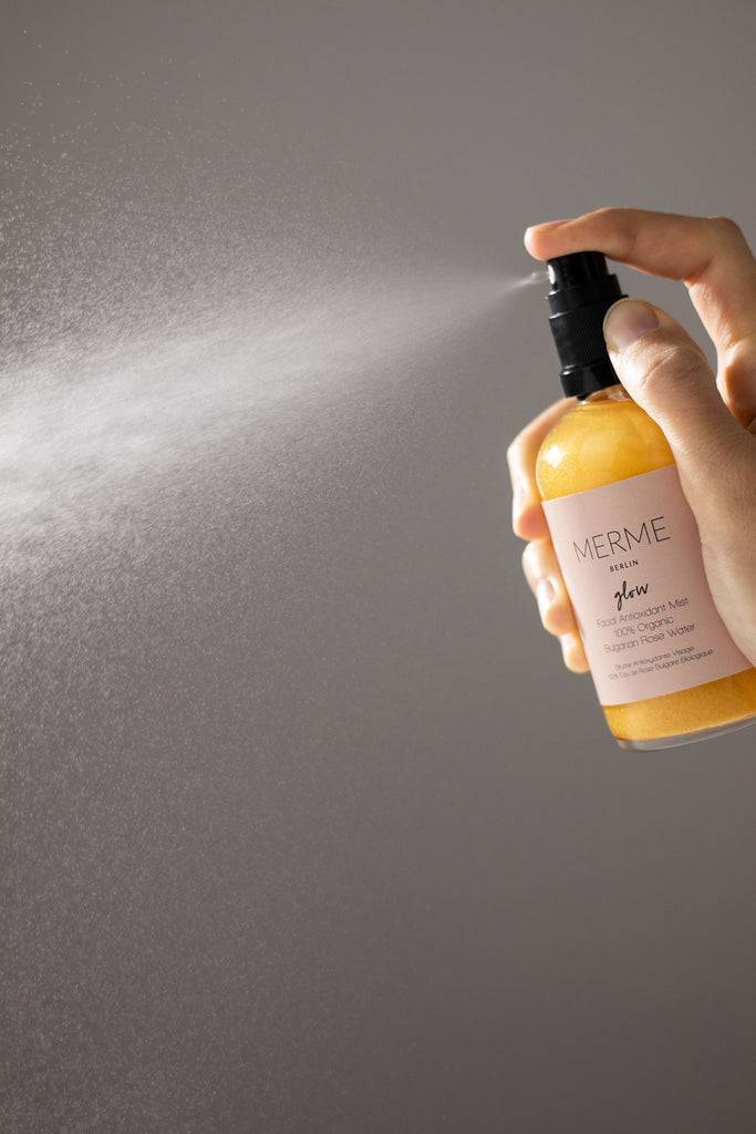 JUKSEREI MERME · FACIAL ANTIOXIDANT MIST GLOW Limitierter Zeitrabatt