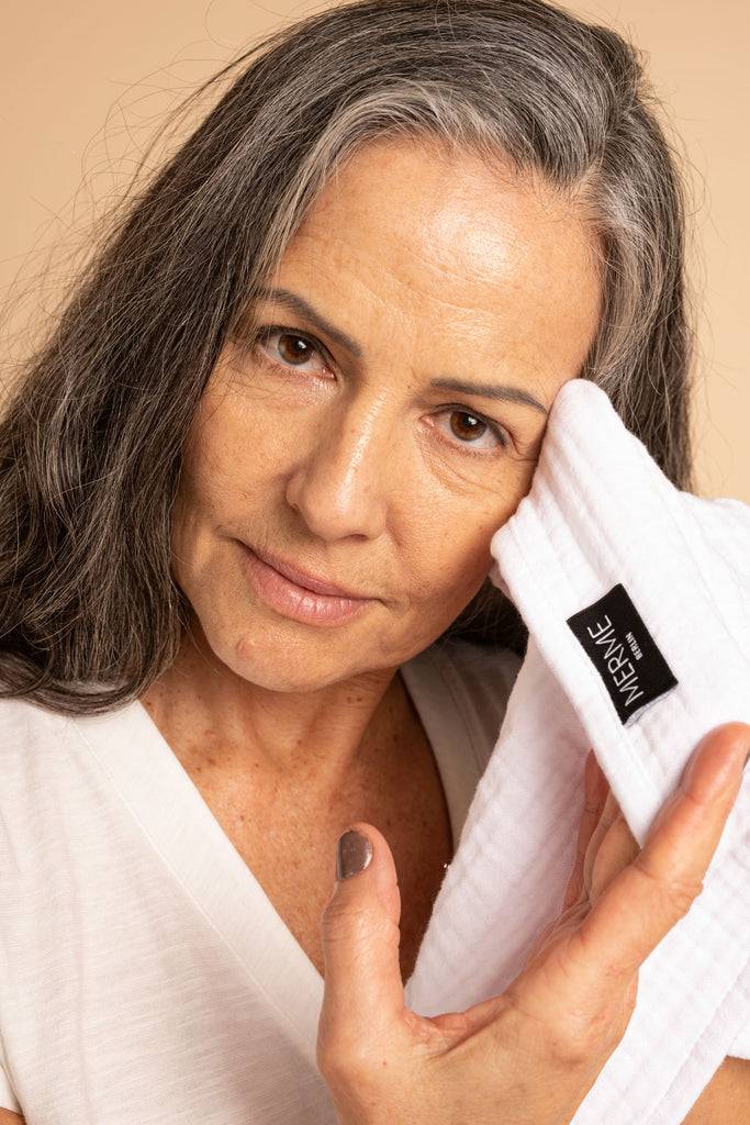 JUKSEREI MERME · FACIAL MUSLIN CLOTHS 3PAX Riesige Ersparnisse