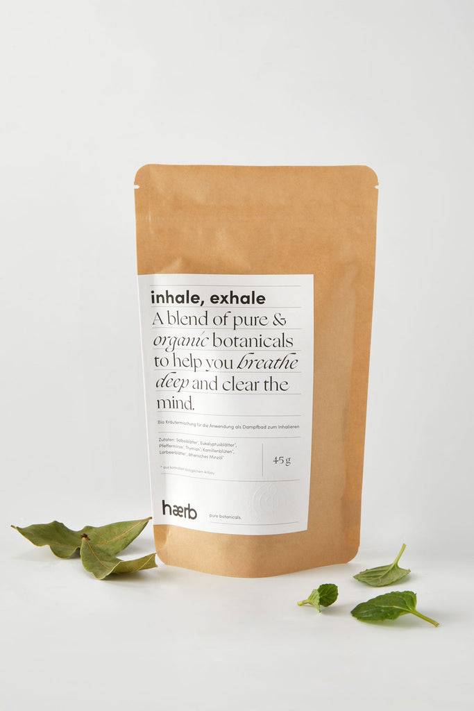JUKSEREI HÆRB · ORGANIC STEAM BATH INHALE EXHALE Letzte 2 Tage