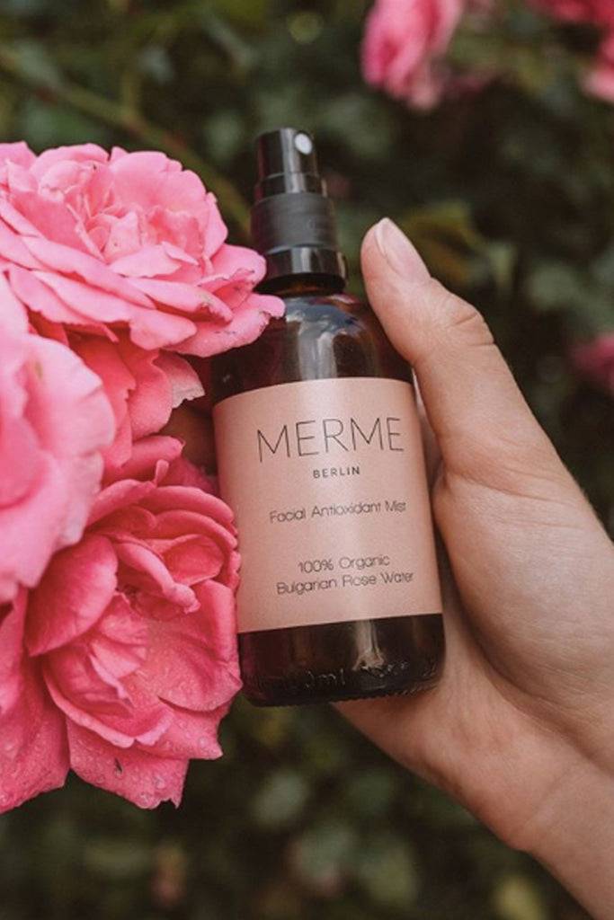 JUKSEREI MERME · ORGANIC ROSE WATER SPRAY 100ML Riesige Rabatte