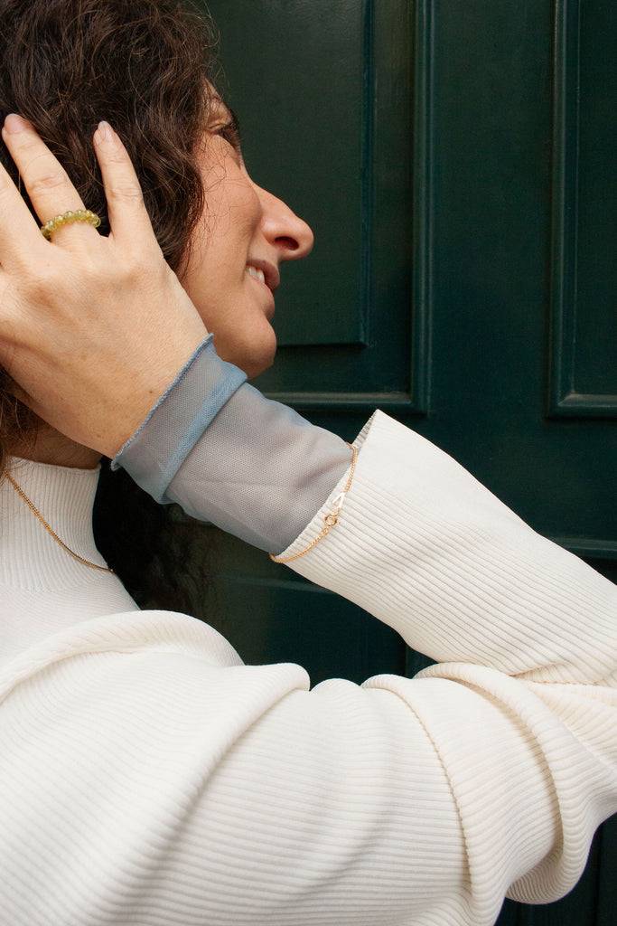 JUKSEREI LETTER BRACELET Super Rabatt