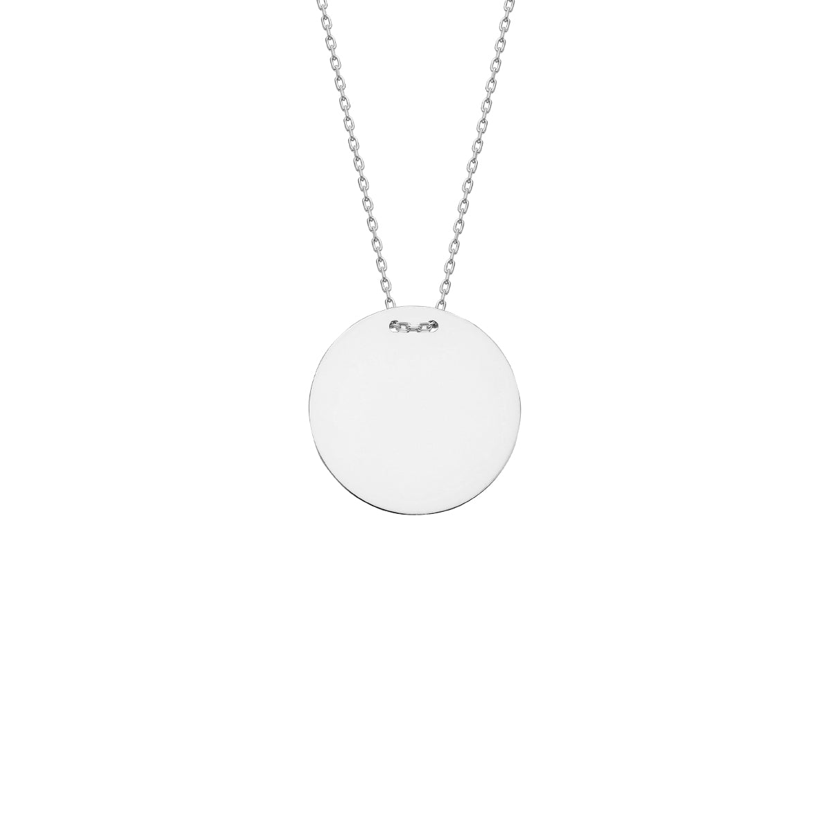 Kardelen Plättchen Gravurkette - 925 SILBER Begrenzte Freigabe
