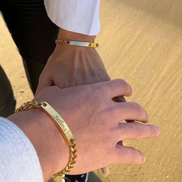 Kardelen ID-PARTNERARMBAND MIT GRAVUR Zeitbegrenzte Promotion