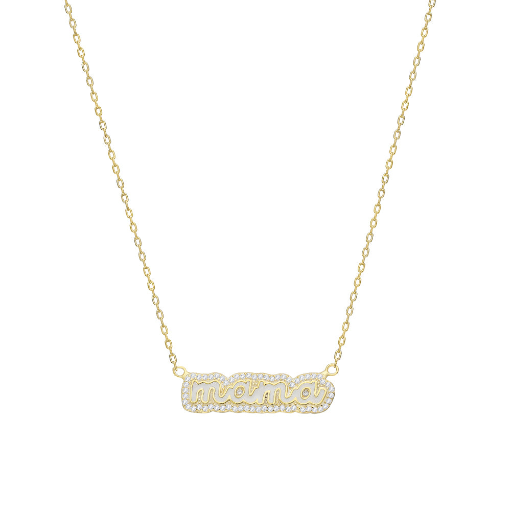 Kardelen Colorfull Precious Name Necklace - 925 SILBER zollfrei