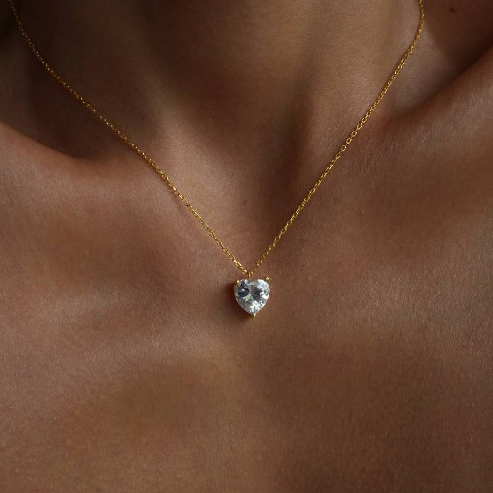 Kardelen FELICITY LOVE NECKLACE - 925 SILBER 50% Rabatt für begrenzte Zeit