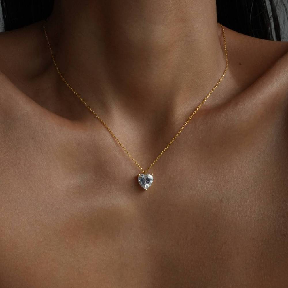 Kardelen FELICITY LOVE NECKLACE - 925 SILBER 50% Rabatt für begrenzte Zeit