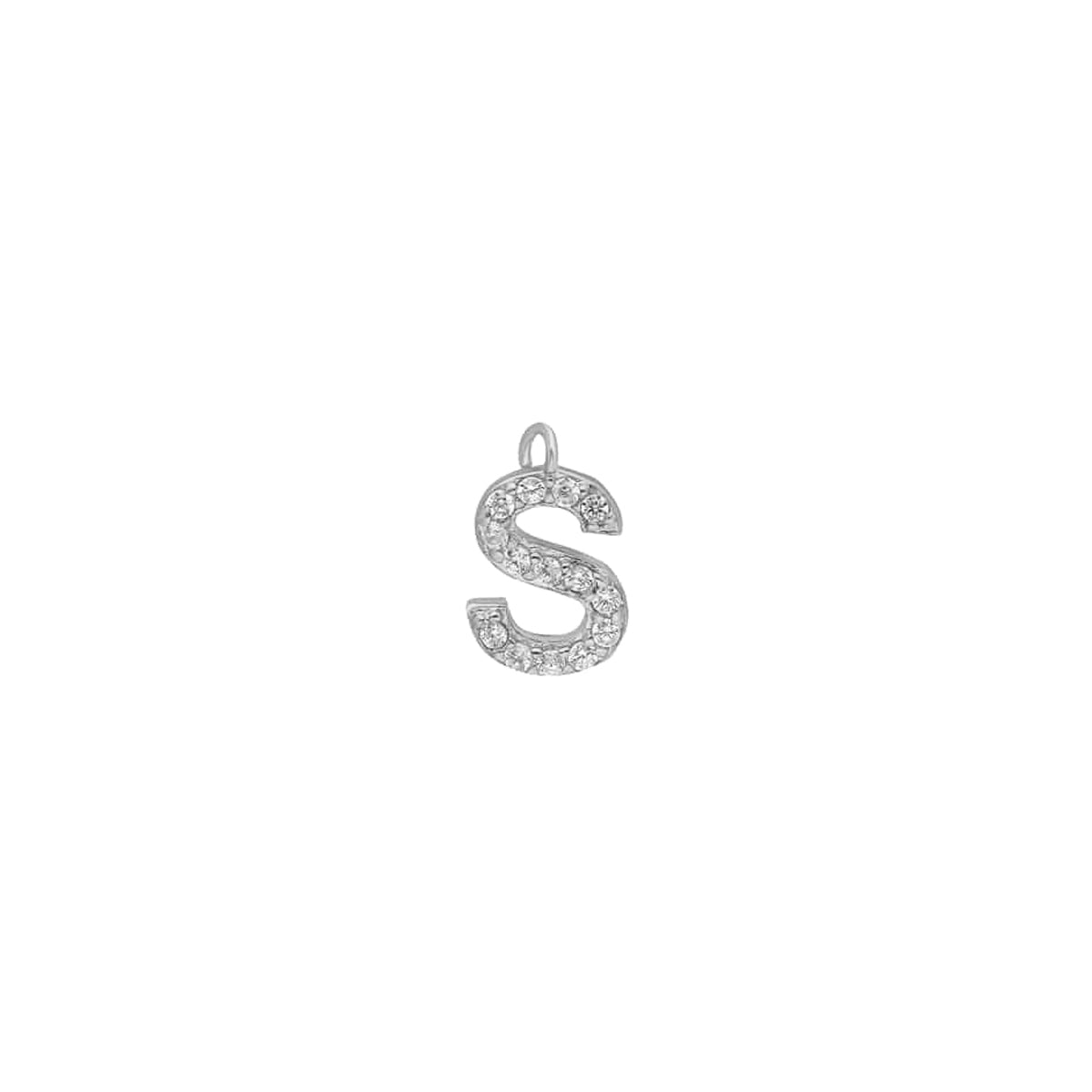 Kardelen Zirkonia Ersatzbuchstabe mit DIY Haken - 925 SILBER Flash Sale