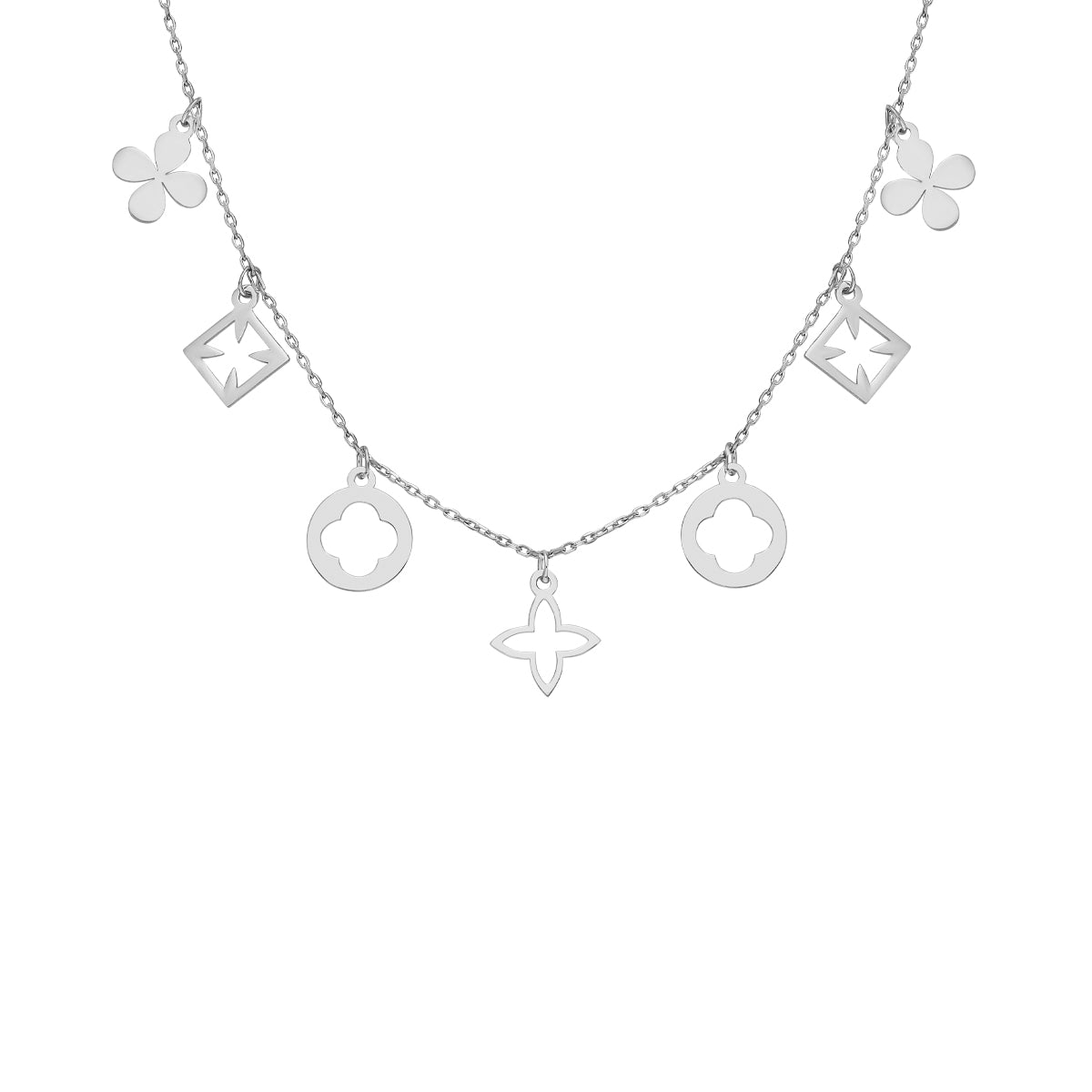 Kardelen Elenora Charm Halskette - 925 SILBER Vierteljährliche Förderung