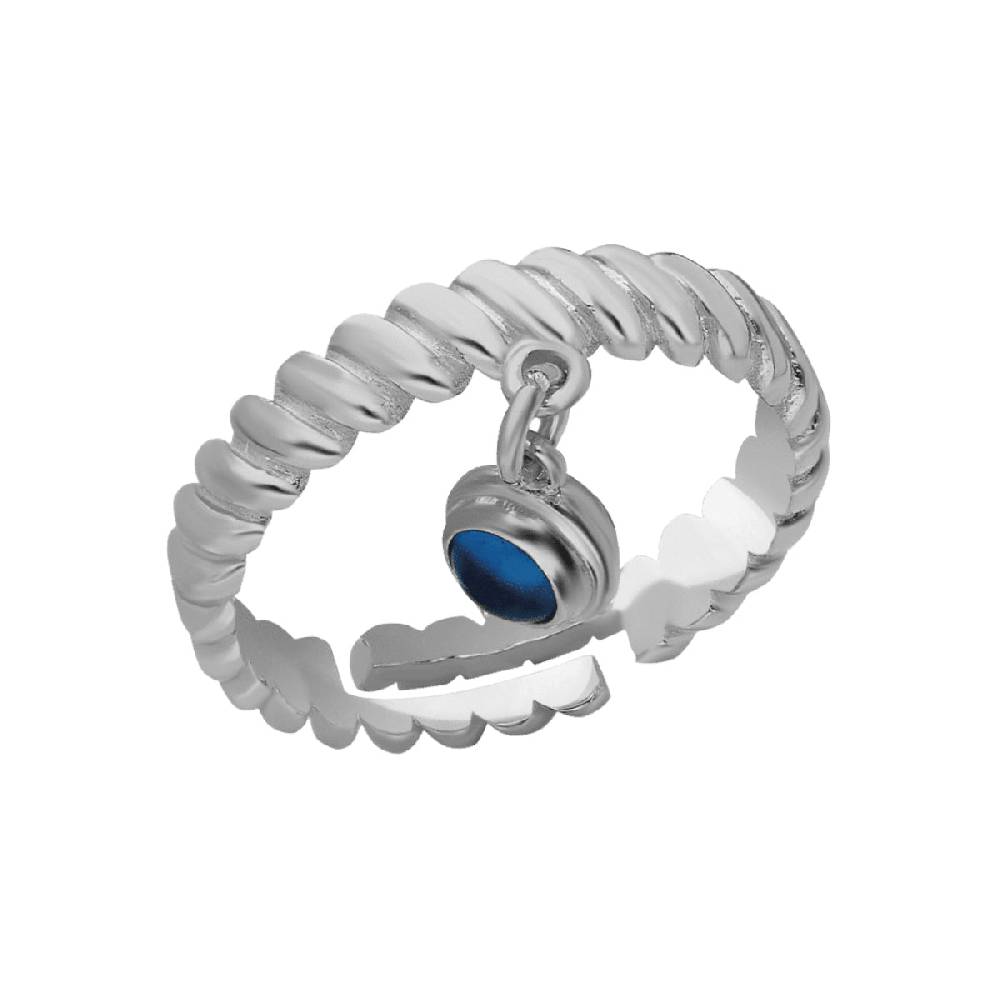 Kardelen Burma Nazar Ring - 925 SILBER Fabrikladen
