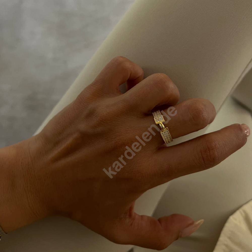 Kardelen Haylie Zirkonia Ring - 925 SILBER 50% Rabatt für begrenzte Zeit