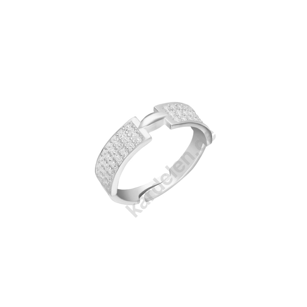 Kardelen Haylie Zirkonia Ring - 925 SILBER 50% Rabatt für begrenzte Zeit