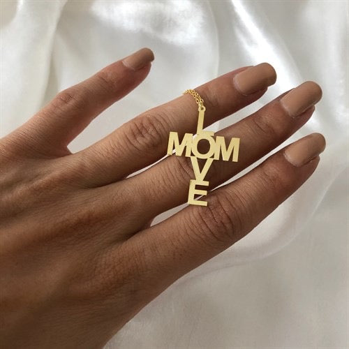 Kardelen Love Mom Kette - 925 SILBER Exklusivangebot