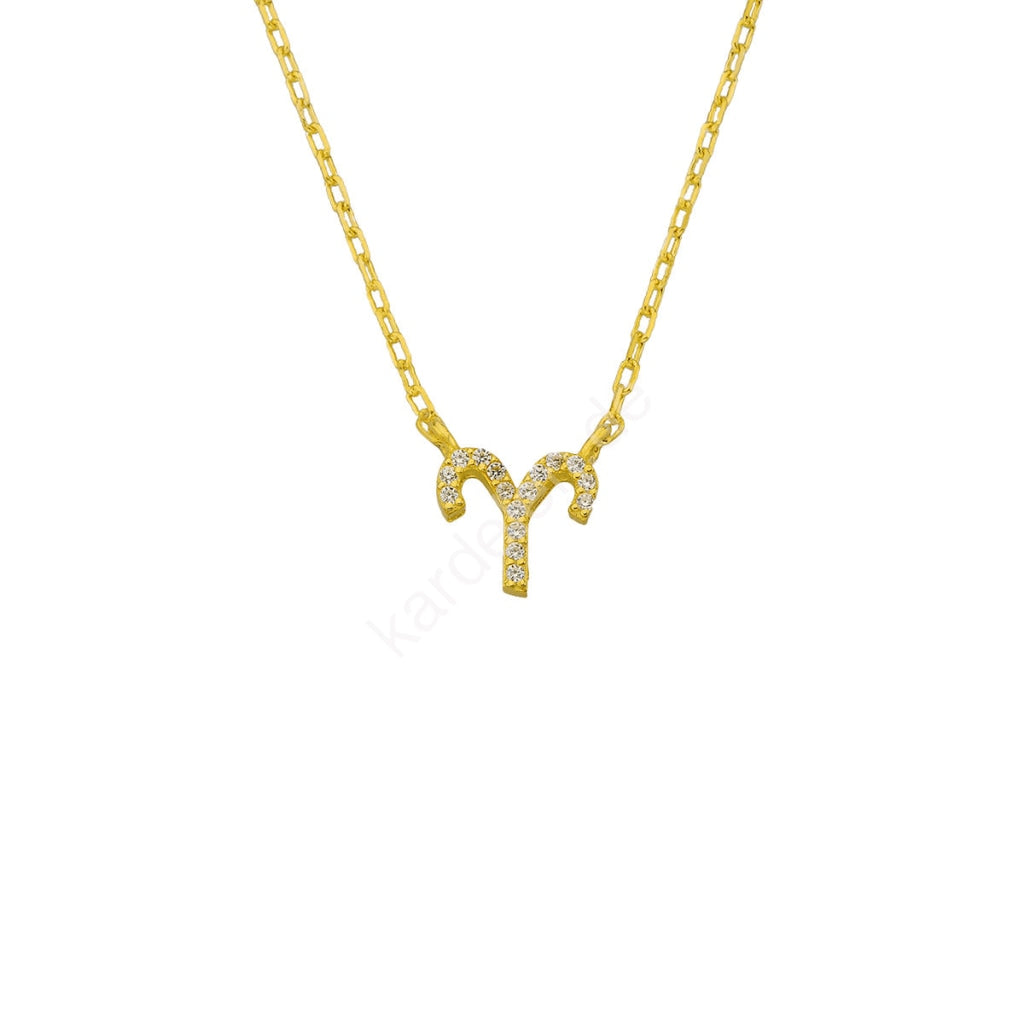 Kardelen STERNZEICHEN ZIRKONIA HALSKETTE - 925 SILBER Online Outlet