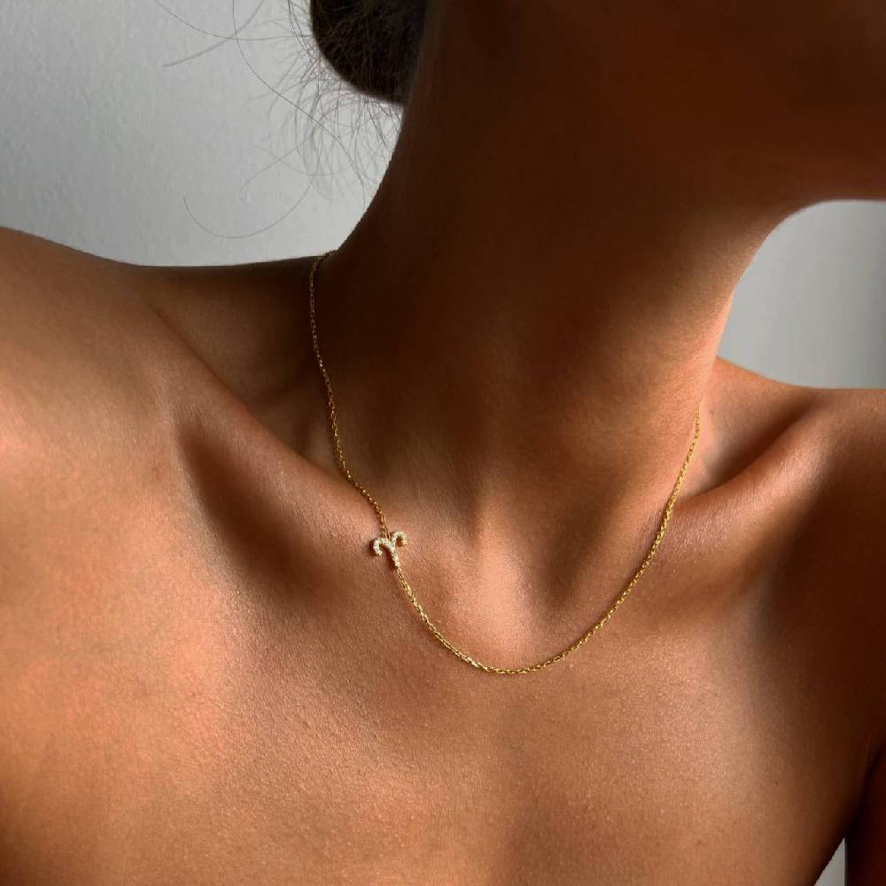 Kardelen STERNZEICHEN NECKLACE - 925 SILBER Neuheiten
