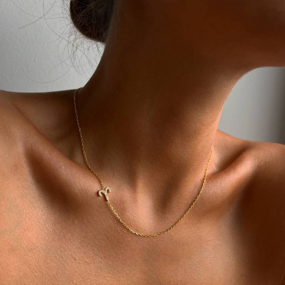 Kardelen STERNZEICHEN NECKLACE - 925 SILBER Neuheiten