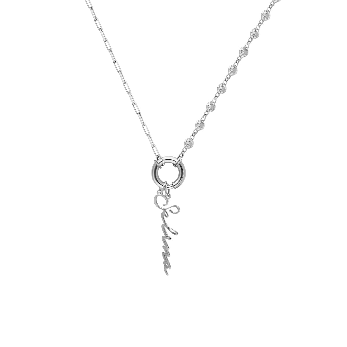 Kardelen Chain Design Diamond Halskette Basic Signatur - 925 SILBER zollfrei