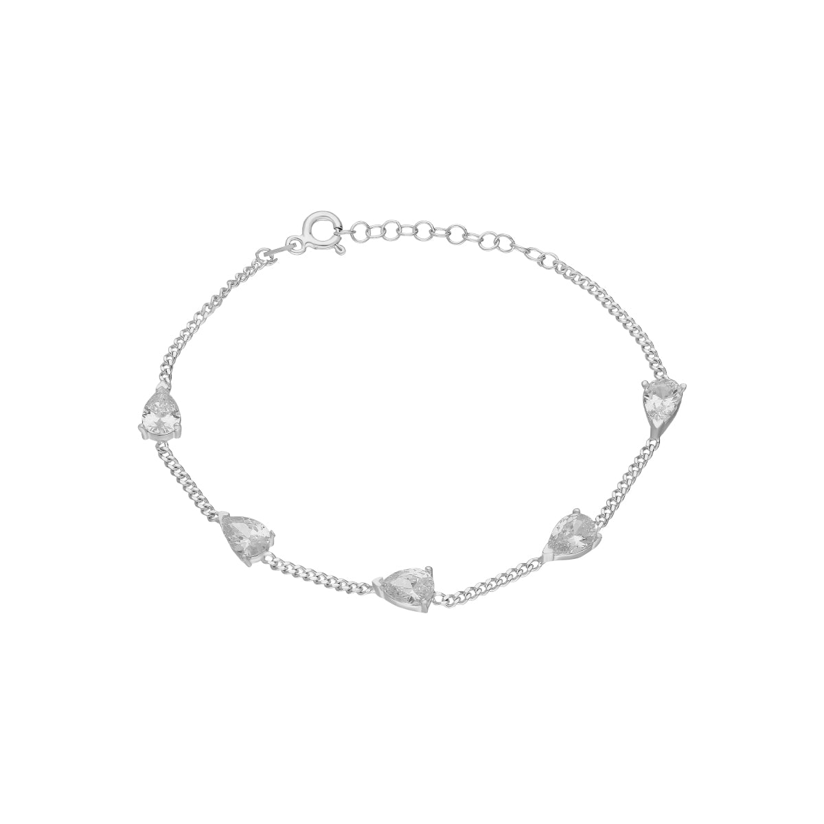 Kardelen Drop Armkette - 925 SILBER Auslauf