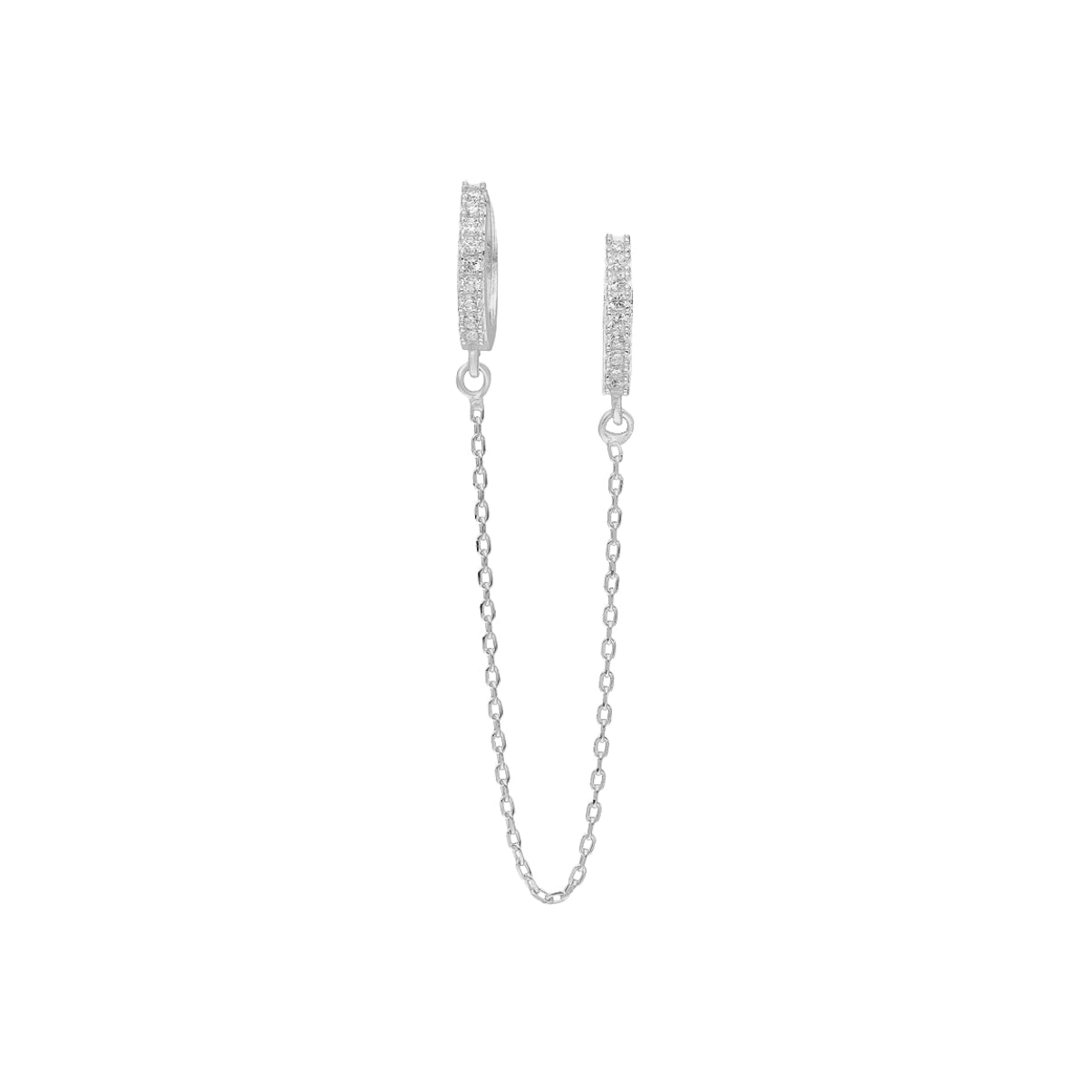 Kardelen Doppel Model 2 Ohrring - 925 SILBER Sonderangebot