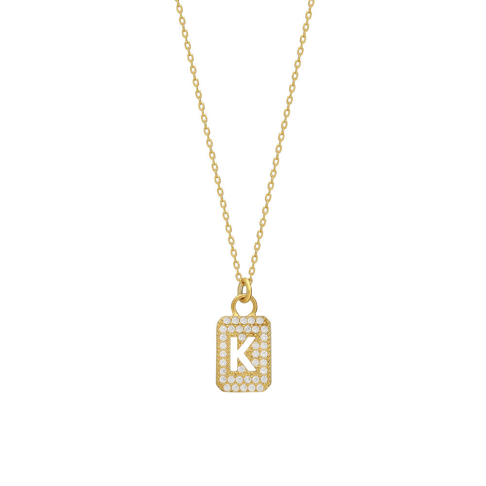 Kardelen SHINE LETTER HALSKETTE - 925 SILBER Verkauf