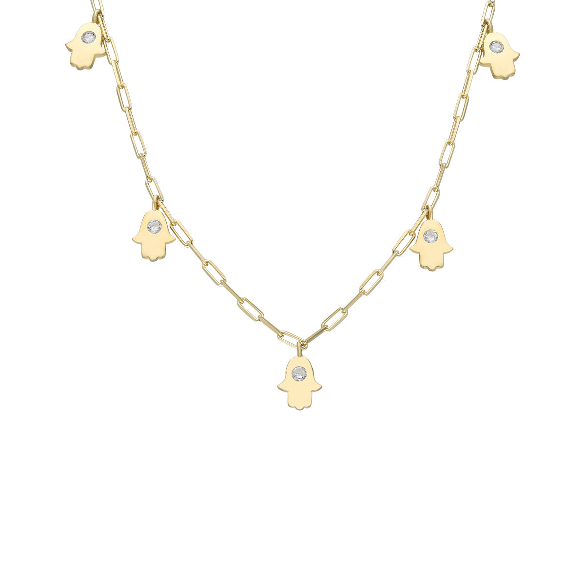 Kardelen Fatimas Hand Chocker Kette - 925 SILBER Tägliche Deals