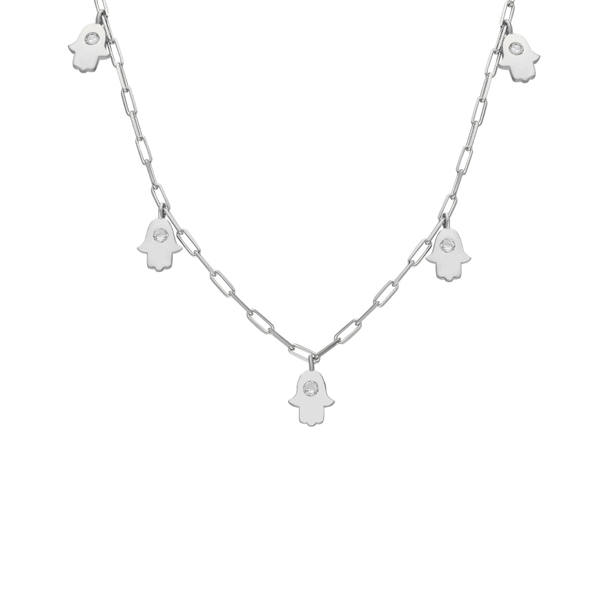 Kardelen Fatimas Hand Chocker Kette - 925 SILBER Tägliche Deals