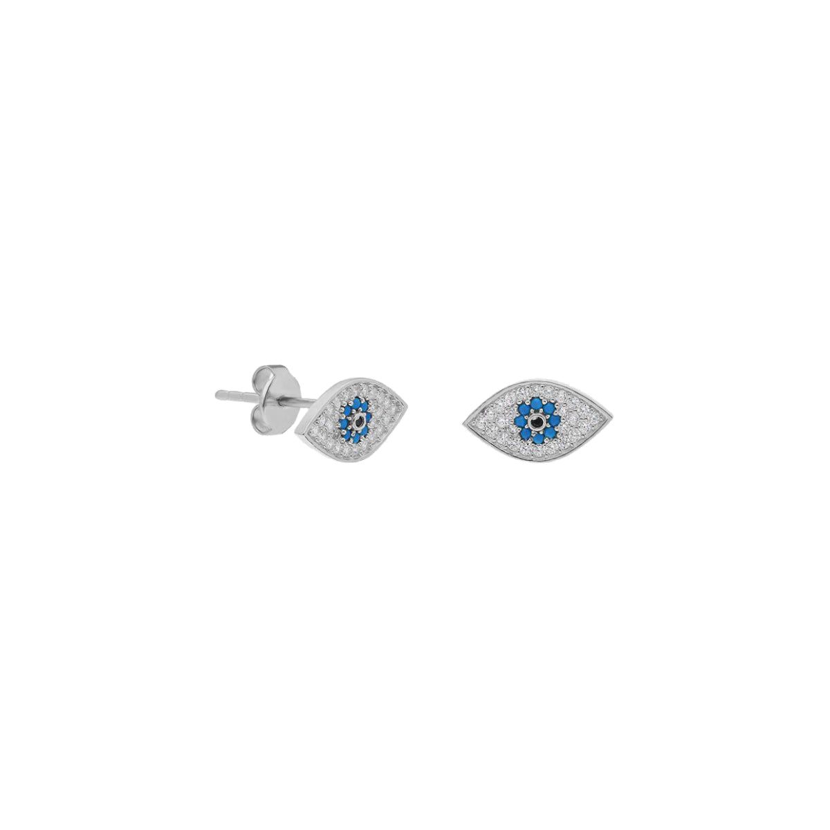 Kardelen Diamond Nazar Ohrring - 925 SILBER Black Friday