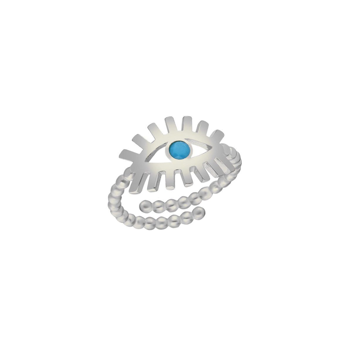 Kardelen Eye Ring - 925 SILBER Osterangebot