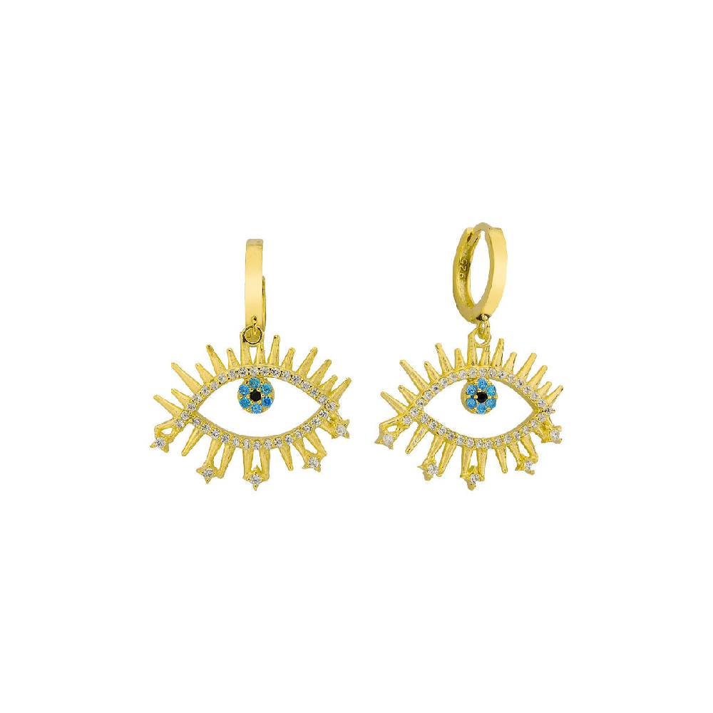 Kardelen Eye Effect Ohrring - 925 SILBER Neuheiten