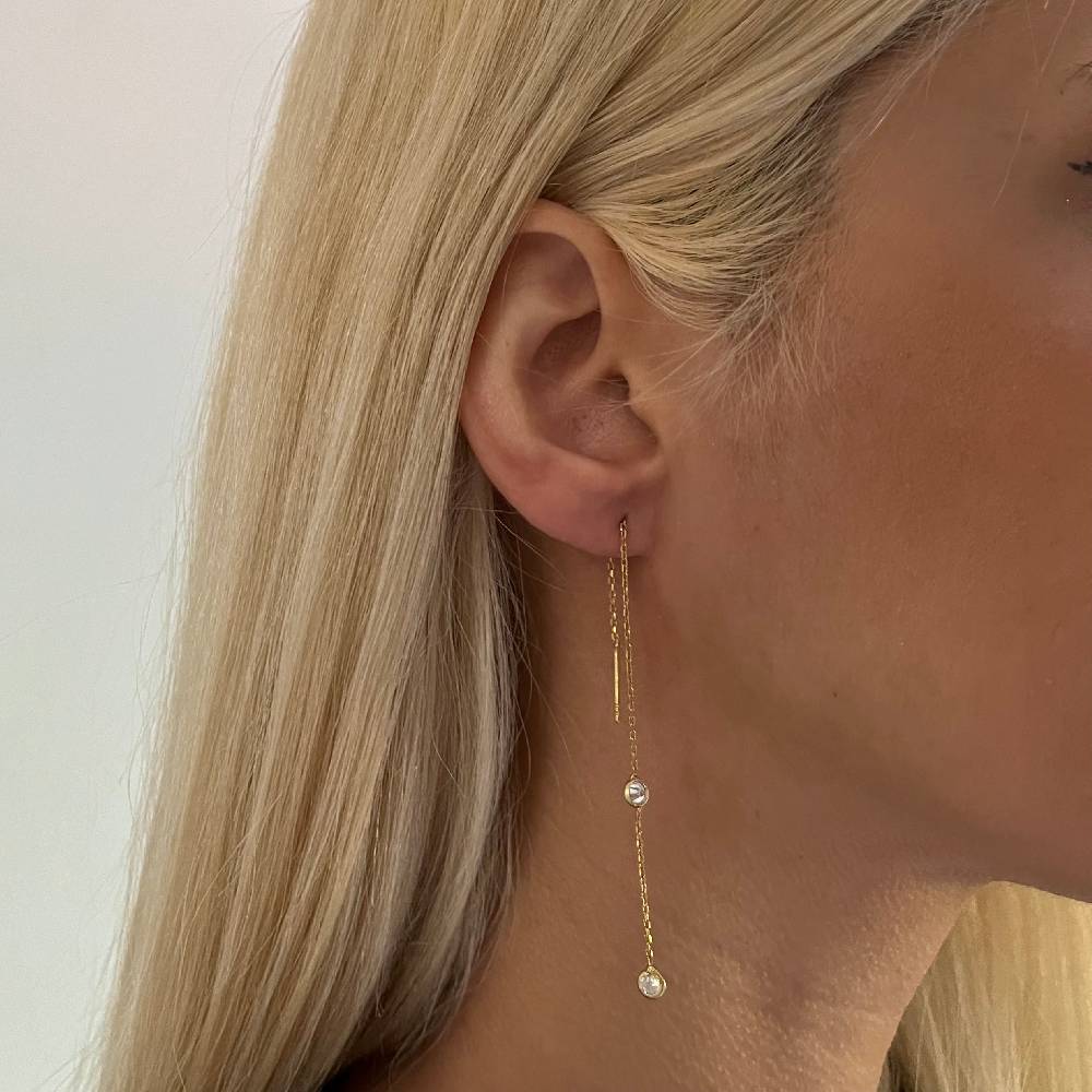Kardelen Lindsay Earring - 925 SILBER Rabatte dieses Monats