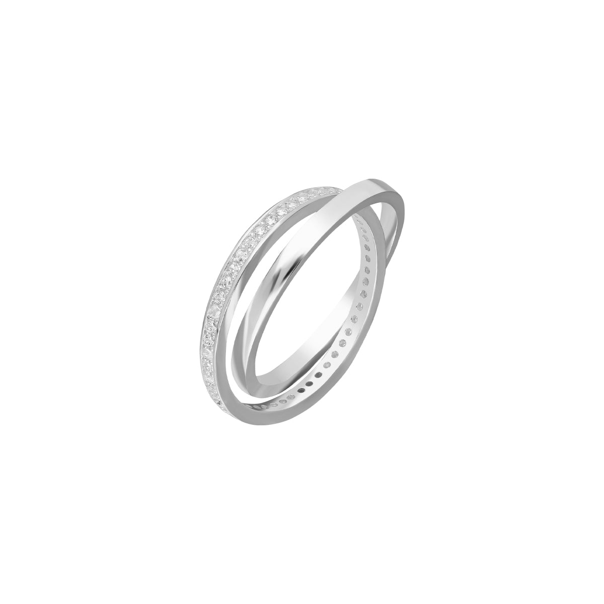 Kardelen Circle Zirkonia Ring - 925 SILBER Outlet