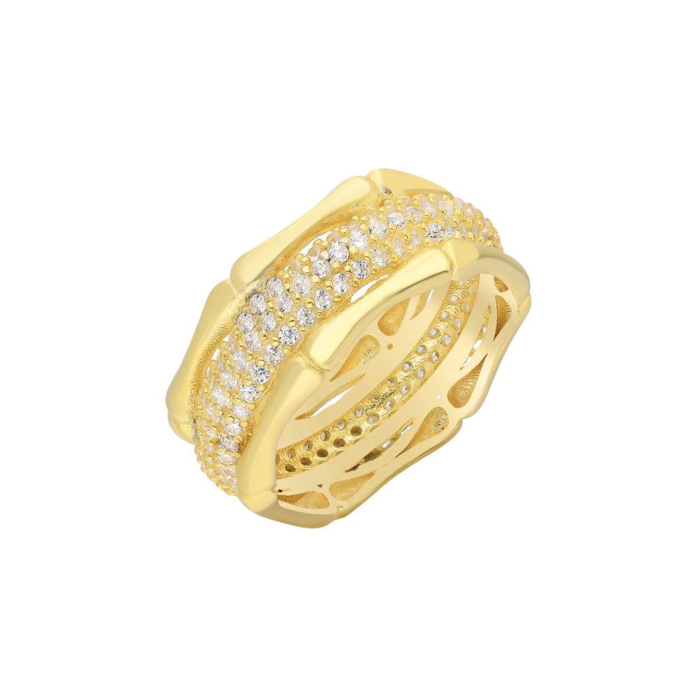 Kardelen Knochig Zirkonia Ring - 925 SILBER Angebote