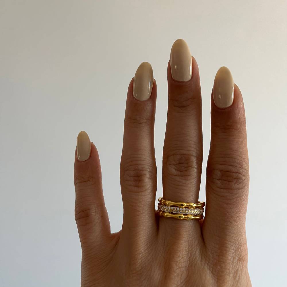 Kardelen Knochig Zirkonia Ring - 925 SILBER Angebote