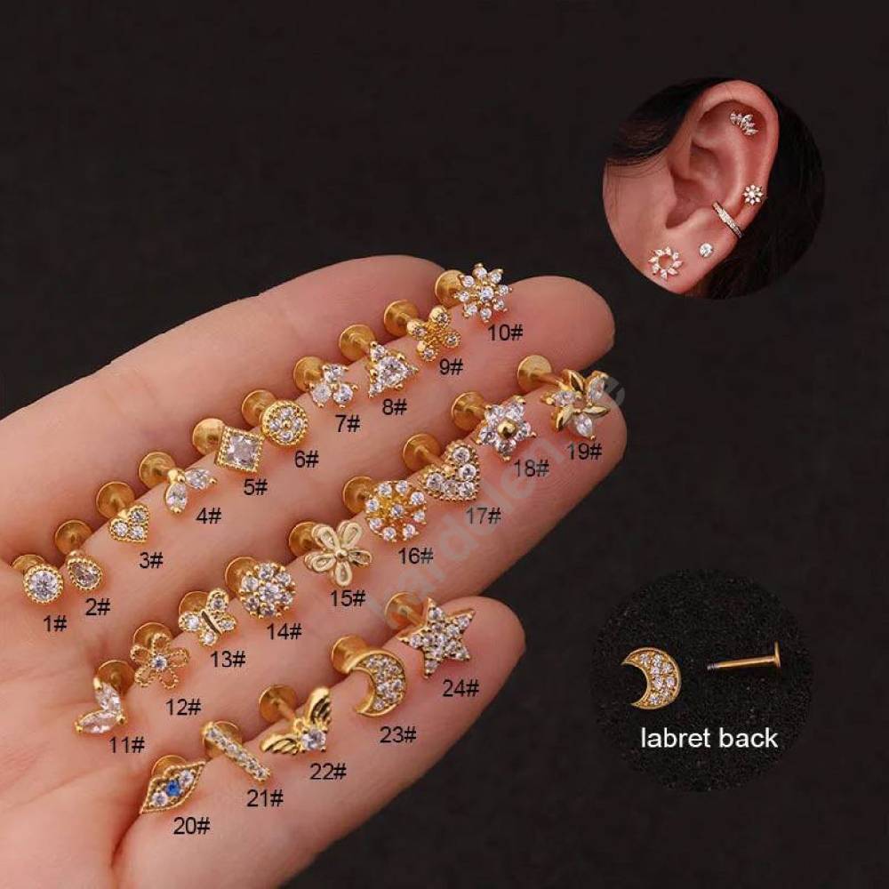 Kardelen Labret Back Body Piercing Online Outlet