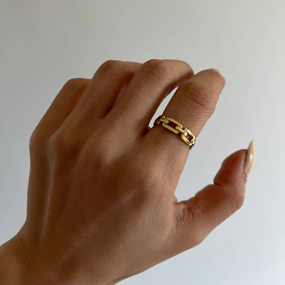 Kardelen Chain In Ring - 925 SILBER Exklusive Angebote