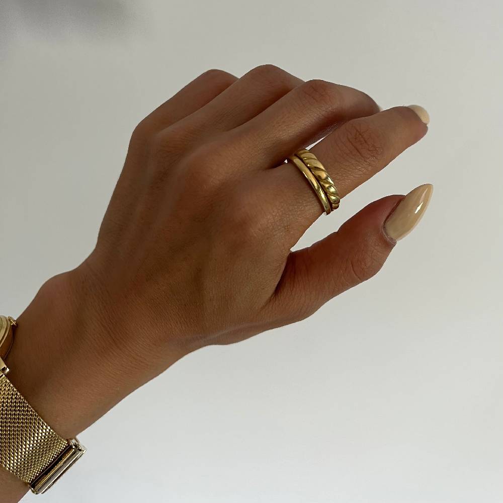 Kardelen Hollis Ring - 925 SILBER Räumungsverkauf