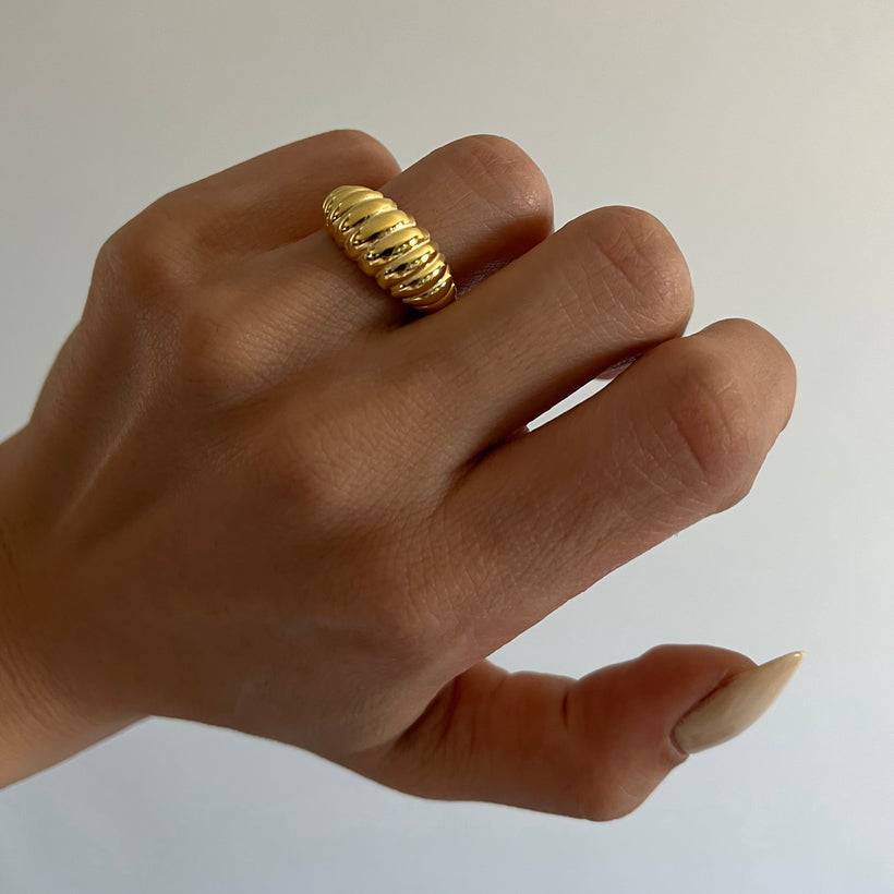 Kardelen Babylon Ring - 925 SILBER Riesige Ersparnisse