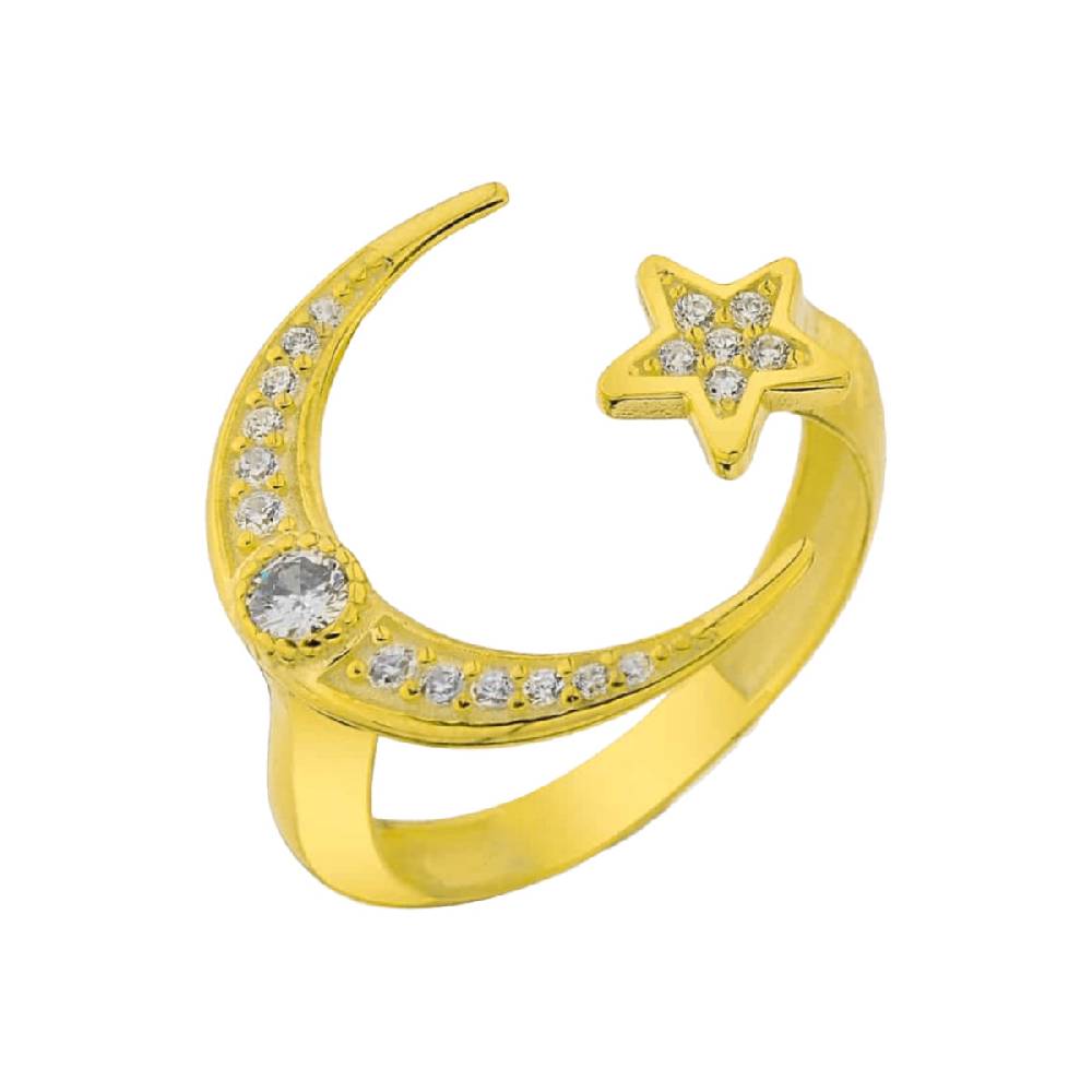 Kardelen Ayyildiz Ring Wide - 925 SILBER Begrenzte Freigabe
