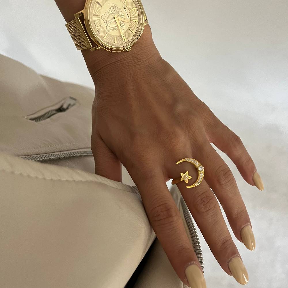 Kardelen Ayyildiz Ring Wide - 925 SILBER Begrenzte Freigabe