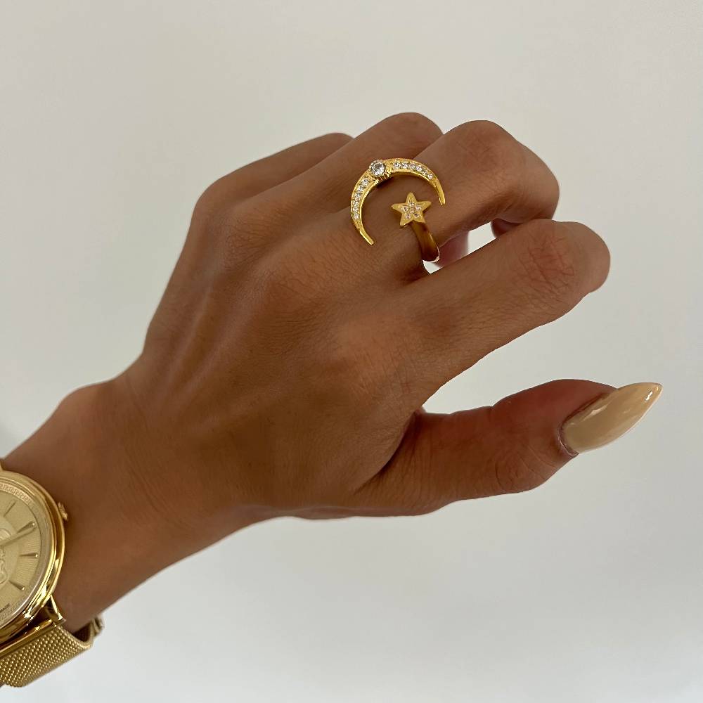 Kardelen Ayyildiz Ring Wide - 925 SILBER Begrenzte Freigabe